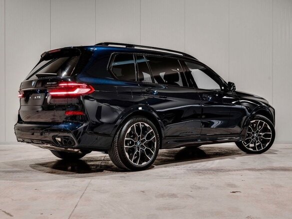 2025 BMW X7 40i I (G07) Рестайлинг, синий - вид 2