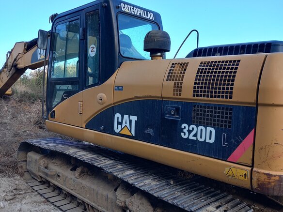 2007 Caterpillar 320D, жёлтый, 4000000 рублей - вид 5