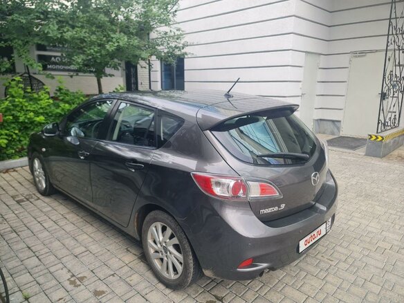 2012 Mazda 3 II (BL) Рестайлинг, серый, 900000 рублей - вид 2
