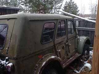 1953 ГАЗ 69А, зелёный, 150000 рублей, вид 2