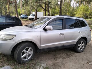 2008 Hyundai Santa Fe II, серебристый, 875000 рублей, вид 4