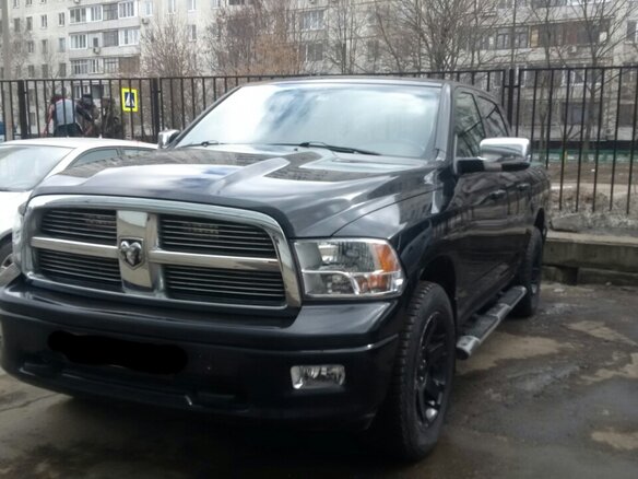 2009 Dodge RAM IV (DS/DJ), чёрный - вид 2