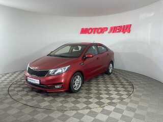 2015 Kia Rio III Рестайлинг, красный, 580000 рублей, вид 1