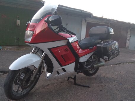 1999 Kawasaki GTR 1000 (ZG1000 Concours), пурпурный, 212262 рублей, вид 4