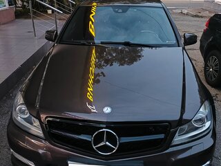 2013 Mercedes-Benz C-Класс 180 III (W204) Рестайлинг, коричневый, 1650000 рублей, вид 3