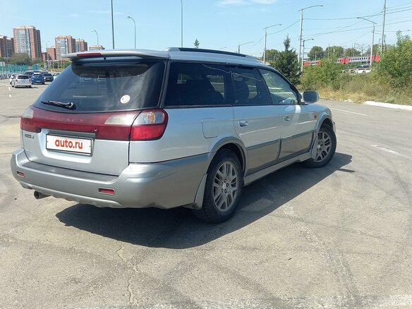 2001 Subaru Legacy Lancaster III, серебристый, 1000000 рублей - вид 6
