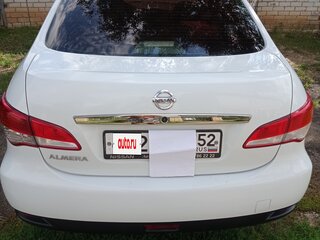 2013 Nissan Almera III (G15), белый, 700000 рублей, вид 4