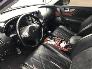 2013 Infiniti FX30d II (S51) Рестайлинг, синий, 2490000 рублей, вид 3