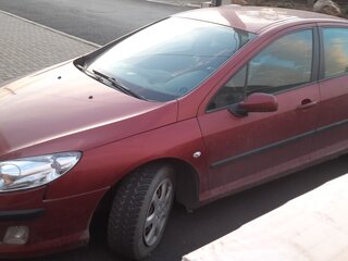 2007 Peugeot 407, красный, 470000 рублей, вид 1