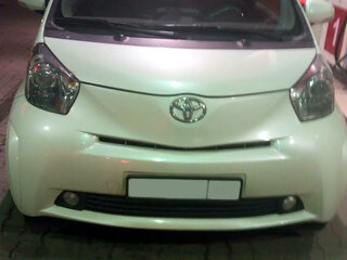 2009 Toyota iQ, белый, 1200000 рублей, вид 1