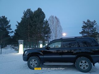 2006 Toyota Land Cruiser 100 Series Рестайлинг 2, чёрный, 2250000 рублей, вид 3