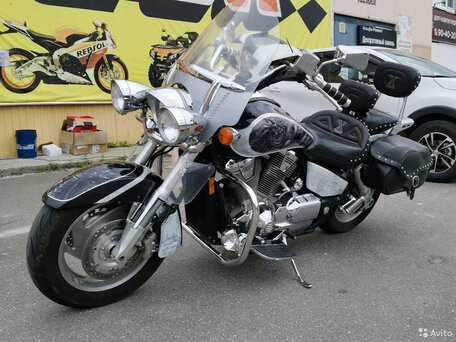 2003 Honda VTX 1800, серый, 750000 рублей, вид 3