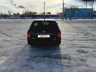 2008 Toyota Corolla Fielder X (E140, E150), чёрный, 895000 рублей, вид 2