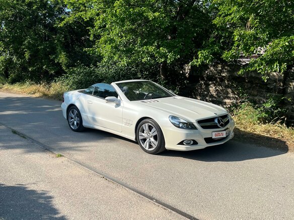 2008 Mercedes-Benz SL-Класс 350 V (R230) Рестайлинг 2, белый, 3580000 рублей - вид 6