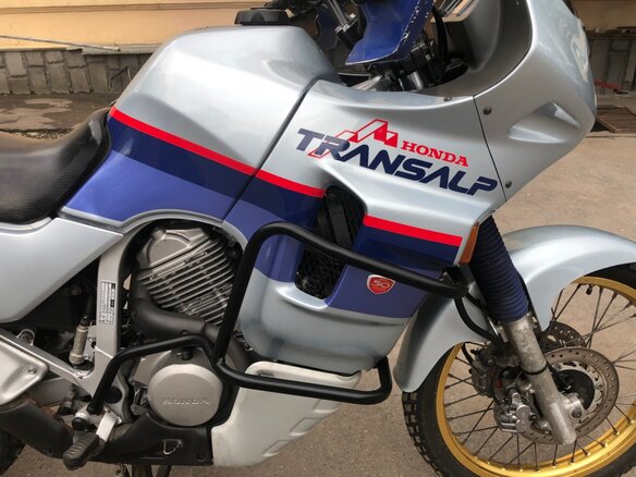 2000 Honda XL600V Transalp, серебристый - вид 25