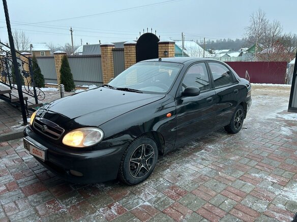 2010 ЗАЗ Chance, чёрный, 110000 рублей