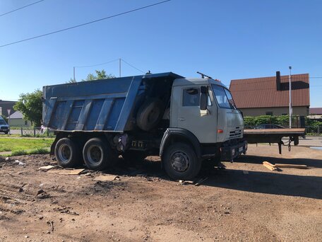 1982 КамАЗ 65115, серый, 1300000 рублей, вид 2