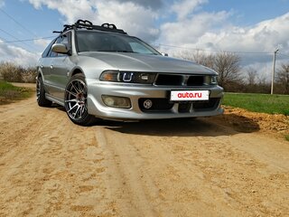 1996 Mitsubishi Legnum, серый, 950000 рублей, вид 1
