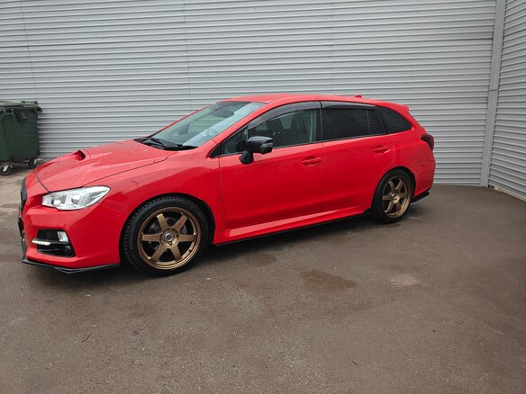 2015 Subaru Levorg I, красный, 1400000 рублей - вид 6