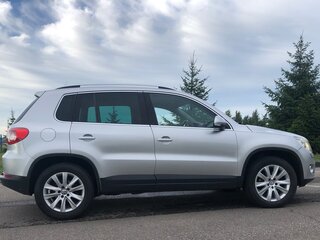 2011 Volkswagen Tiguan I, серебристый, 900000 рублей, вид 3