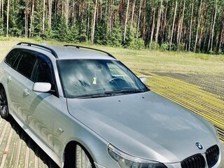 2004 BMW 5 серии 535d V (E60/E61), серебристый, 1450000 рублей, вид 5