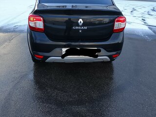 2020 Renault Logan Stepway II Рестайлинг, чёрный, 1330000 рублей, вид 3