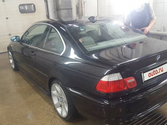 2003 BMW 3 серии 325i IV (E46) Рестайлинг, чёрный - вид 5