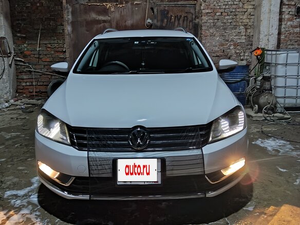2012 Volkswagen Passat B7, белый, 850000 рублей - вид 7