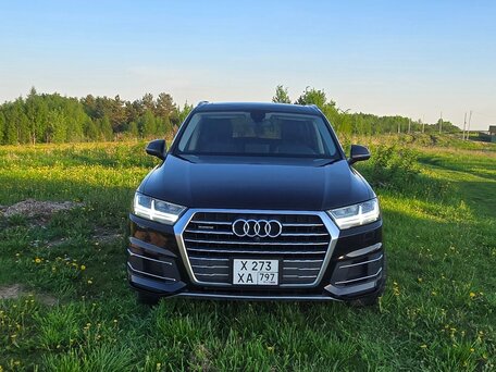 2019 Audi Q7 II (4M), чёрный, 4050000 рублей, вид 4
