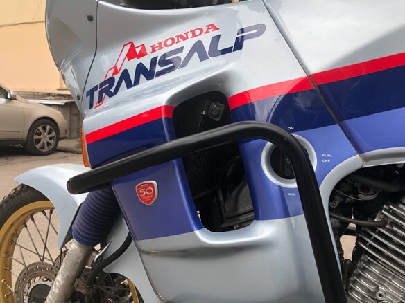 2000 Honda XL600V Transalp, серебристый - вид 17