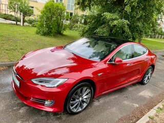 2018 Tesla Model S 100D I Рестайлинг, красный, 2750000 рублей, вид 2