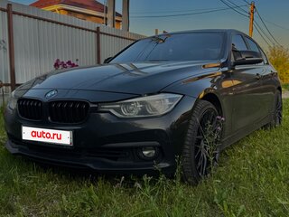 2017 BMW 3 серии 318i VI (F3x) Рестайлинг, чёрный, 1700000 рублей, вид 3