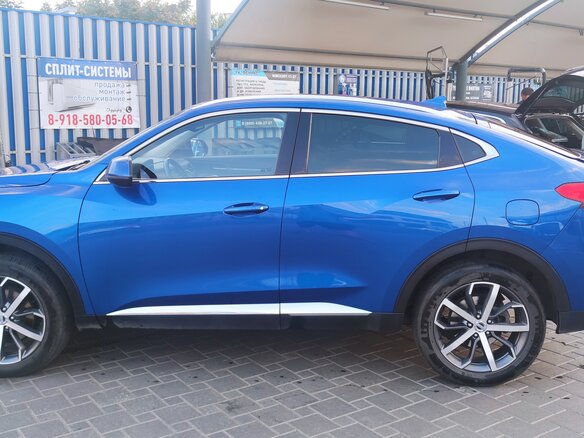 2020 Haval F7x I, синий - вид 2