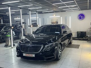 2016 Mercedes-Benz S-Класс 350 CDI BlueTEC VI (W222, C217), чёрный, 3600000 рублей, вид 1