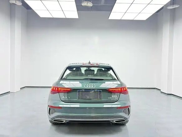 2024 Audi A3 Sportback 35 TFSI IV (8Y) Рестайлинг, зелёный, 2200000 рублей - вид 7