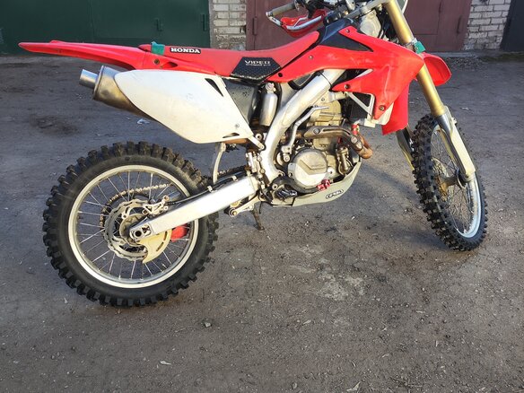 2008 Honda CRF 450X, красный, 430000 рублей - вид 2