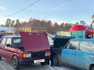 2004 Lada (ВАЗ) 2107, пурпурный, 190000 рублей, вид 4