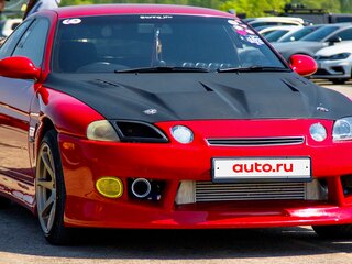 1996 Toyota Soarer III (Z30) Рестайлинг, красный, 2000000 рублей, вид 3