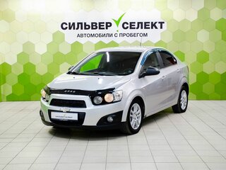 2012 Chevrolet Aveo II, серебристый, 500000 рублей, вид 1