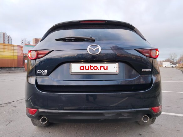 2019 Mazda CX-5 II, синий, 3850000 рублей - вид 5