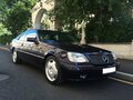 1998 Mercedes-Benz CL-Класс 500 I (C140), синий