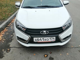 2018 Lada (ВАЗ) Vesta I, белый, 930000 рублей, вид 1