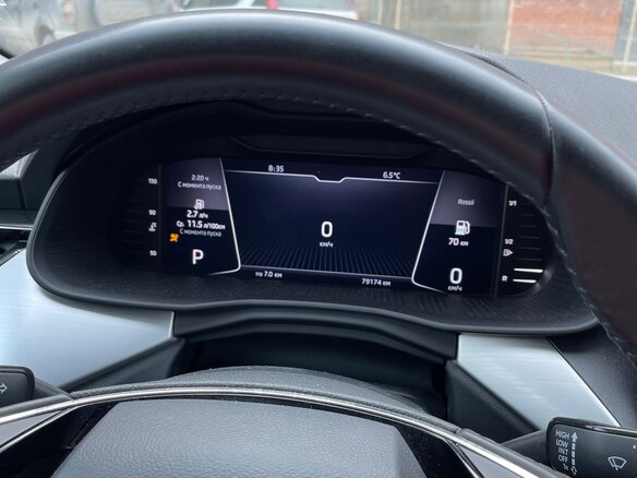 2021 Skoda Rapid II, красный, 1700000 рублей - вид 6