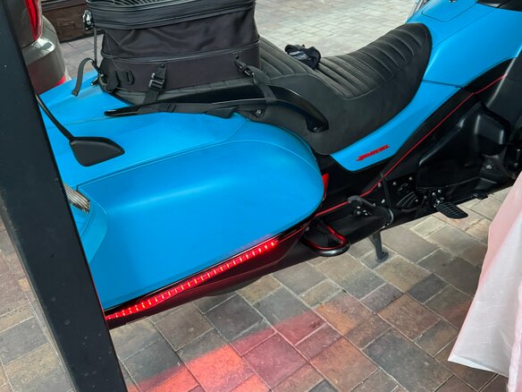 2013 Honda GL 1800 Gold Wing, голубой, 1700000 рублей - вид 4
