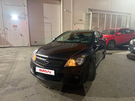 2010 Opel Astra GTC H Рестайлинг, чёрный, 600000 рублей, вид 3