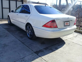 2004 Mercedes-Benz S-Класс 350 IV (W220) Рестайлинг, серебристый, 1650000 рублей, вид 2