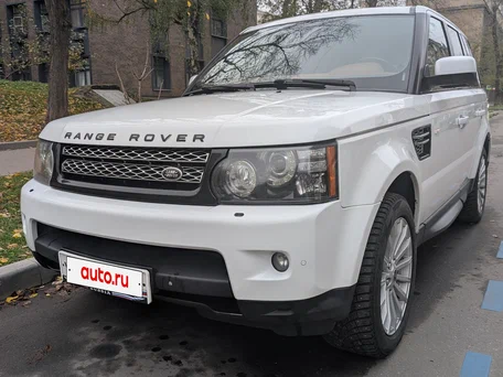 2012 Land Rover Range Rover Sport I Рестайлинг, белый, 1800000 рублей, вид 1