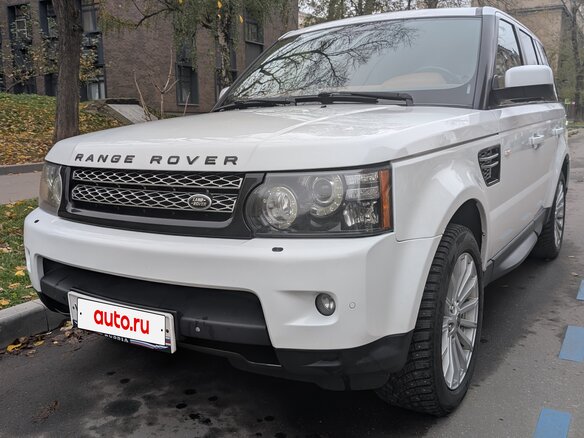 2012 Land Rover Range Rover Sport I Рестайлинг, белый, 1800000 рублей