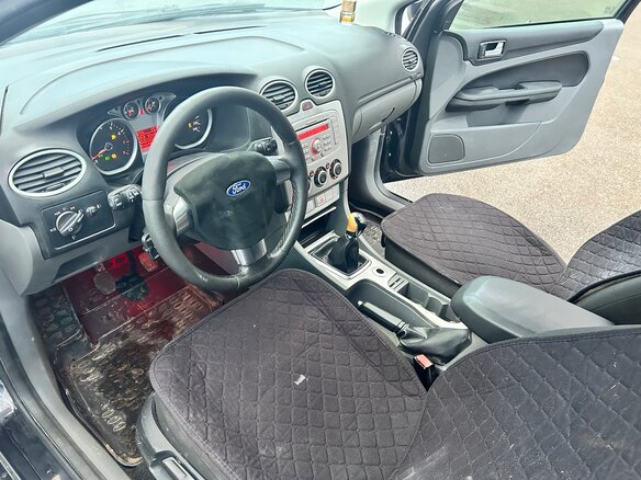 2008 Ford Focus II Рестайлинг, чёрный, 450000 рублей - вид 6