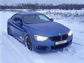 2017 BMW 4 серии 430i xDrive F32/F33/F36 Рестайлинг, синий, 3200000 рублей, вид 5